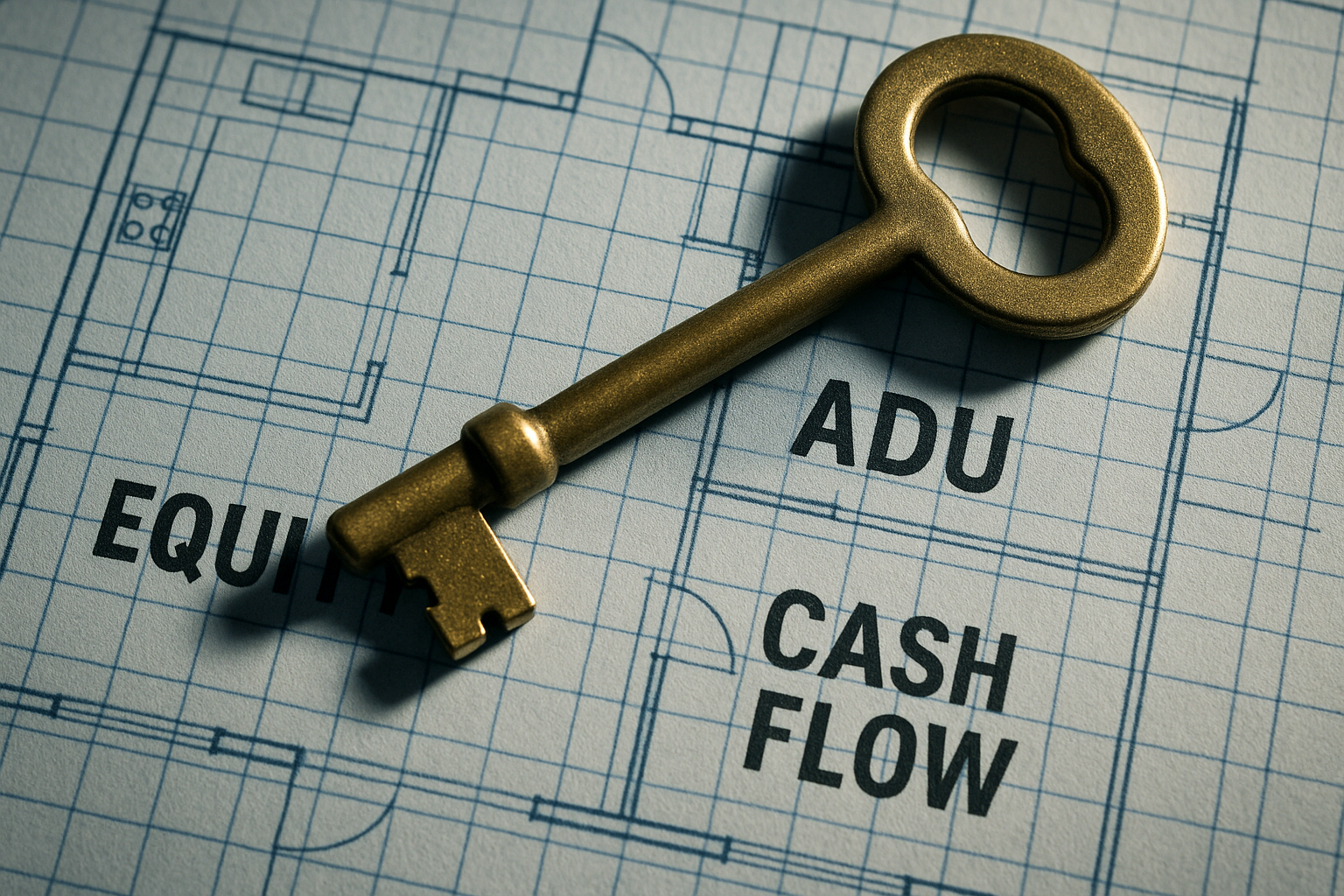 Property assessment blueprint background